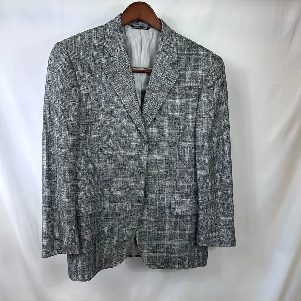 Jack Victor GREY PLAID sport coat